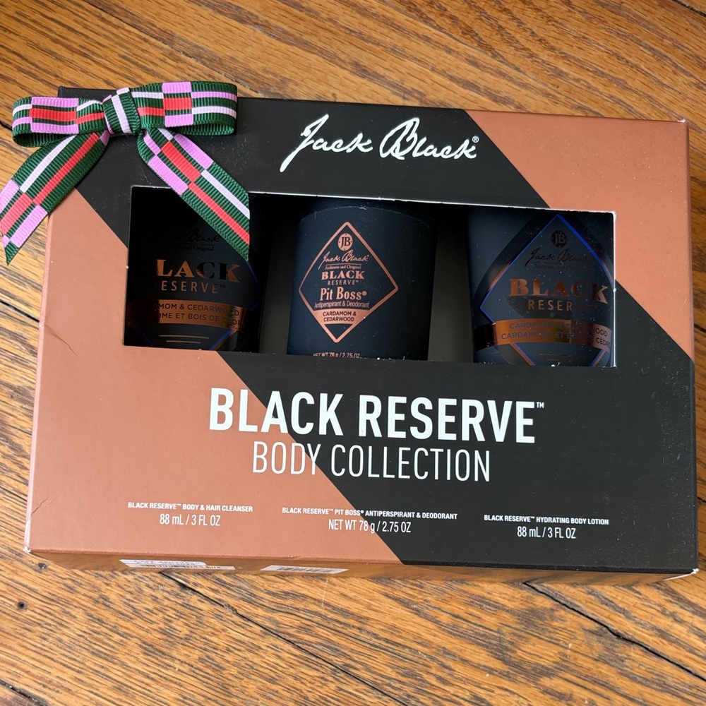 Black Reserve Body Collection - Gift Set (Black, Brown)